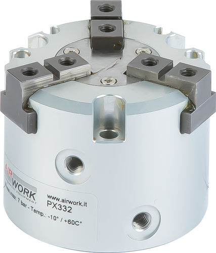 3ツ爪グリッパー - PX series - A&T Fluid solutions - 空圧式 / 同心円状 / ハンドリング用