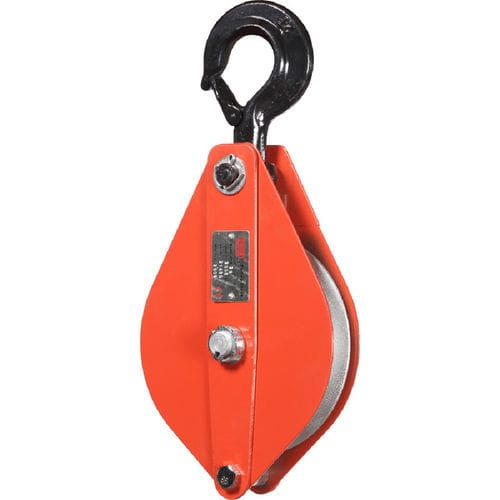 溝付きオープン滑車 - SKW series - REMA Hollande B.V. - ワイヤロープ用 / フック付き