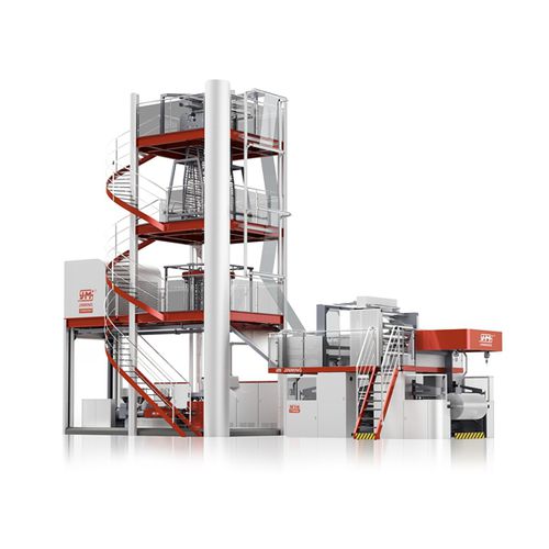 3層共押出成形ライン - M3B-900Q-C  - Jinming Machinery (Guangdong) Co., Ltd. - 膨張 / バリアフィルム用