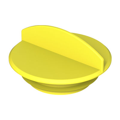 フィン付き栓 - PTR - ISC PLASTIC PARTS - オス / 低密度ポリエチレン（PEBD） / プラスチック製