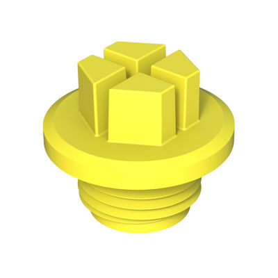 六角形栓 - DT - ISC PLASTIC PARTS - ねじ式 / プラスチック製 / 漏れ防止