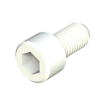 円筒形頭ねじ - MTA - ISC PLASTIC PARTS - 中空 6面式 / ナイロン製 / 耐薬品性