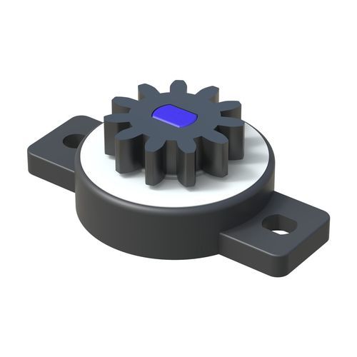 ロータリー緩衝器 - TBE - ISC PLASTIC PARTS - 油圧式 / 自動車産業用 / 一方通行