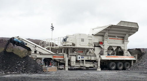 ジョー破砕機 - Nordberg® NW series - Metso Automation - 移動型 / タイヤ式