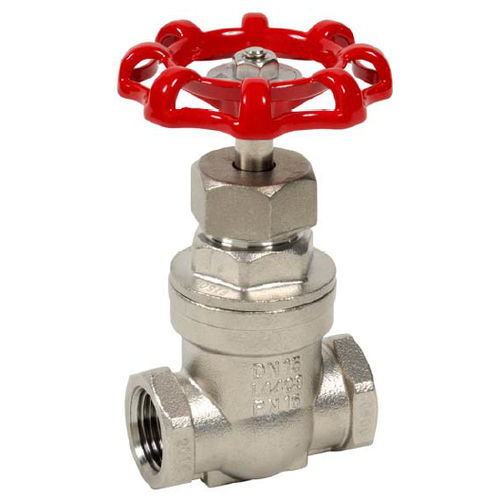 ゲートバルブ - 106 series - SFERACO - 手動ハンドル付き / メス-メス / PTFE