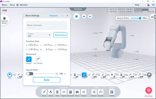 インターフェイスソフトウェア - RT VisualBox - MITSUBISHI Automation/三菱 - プログラミング / ロボットプログラミング用 / シミュレーション用