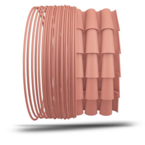3Dプリンター用PLAフィラメント - CLAY - TreedFilaments - 1,75 mm / 2,85 mm / ピンク