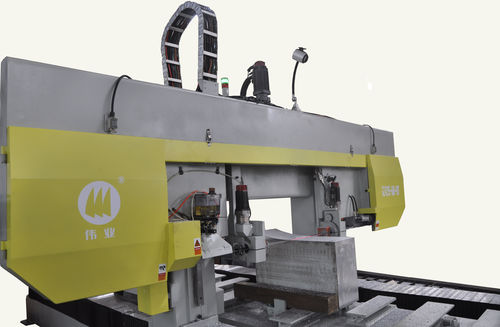 バンド鋸 - GZ4255T - Zhejiang Weiye Sawing Machine Co., Ltd - 横型 / アルミニウム用 / 非鉄金属材料用