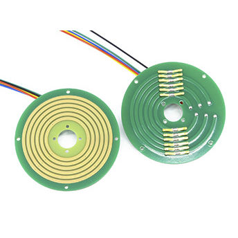 ゴールド製スリップリング - P038 series - SenRing Electronics. - 銅製 / より線ブラシ / プリント基板