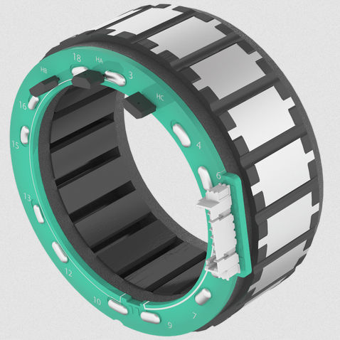 フレームレスサーボモーター - FL50BL series - Changzhou Fulling Motor Co., Ltd - BLDC / DC / 48V