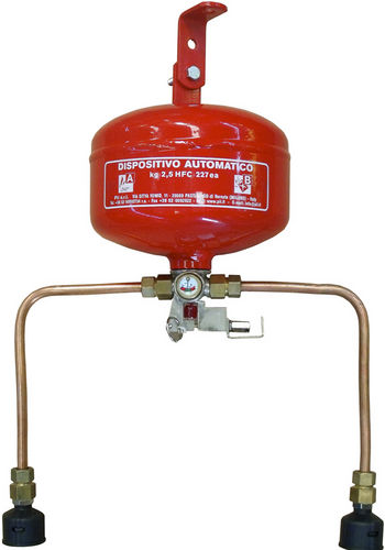 固定式消火器 - 1.5 kg, HFC 227 | AUT15002 - Pii Srl - 自動