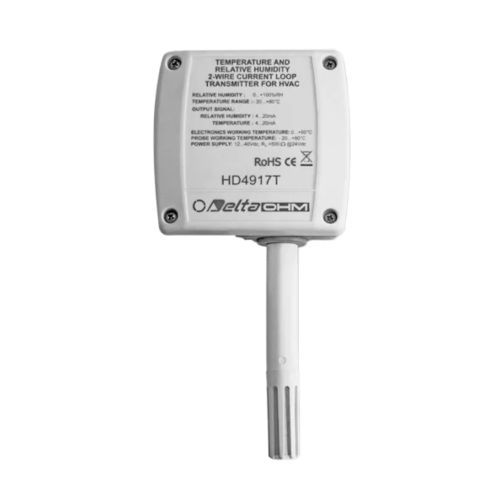 相対湿度温度センサー - HD49 series - Riels Instruments - ねじ式 / Pt100 / 4-20 mA