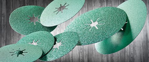 ジルコニア研磨ディスク - 4815 siacut - sia Abrasives - バリ取り用 / 金属用