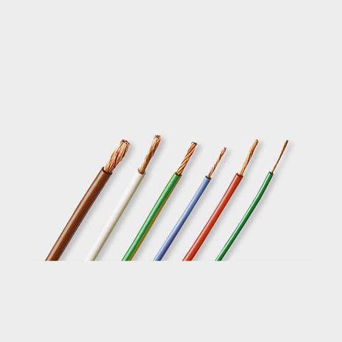 絶縁電線 - FLEXI-E series - Stäubli Electrical Connectors AG/ストーブリ - 銅 / PVC / 柔軟