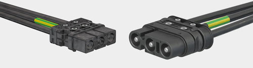 電源コネクター - RobiFix mini - Stäubli Electrical Connectors AG/ストーブリ - フラット / ロック式 / 高速