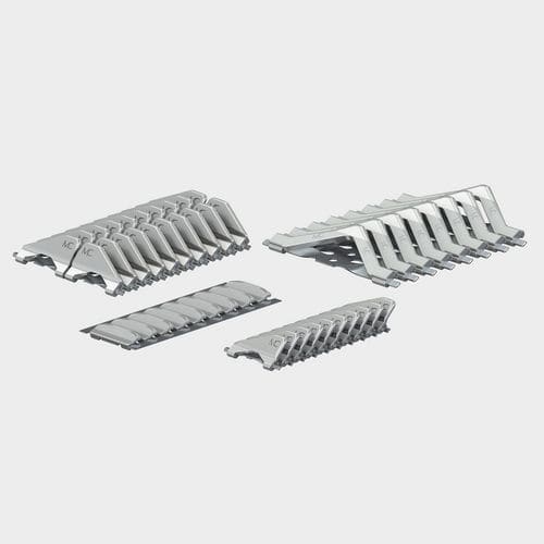フラット電気接点 - MULTILAM fusio - Stäubli Electrical Connectors AG/ストーブリ - スプリング / 銅製 / シルバー製