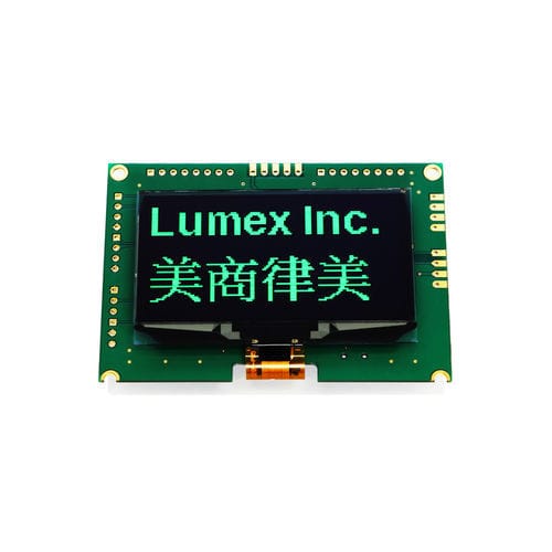有機ELディスプレイ モジュール - LOD-H12864GP series - LUMEX - グラフィック / 128 x 64 / 情報