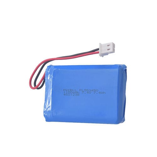 リチウム ポリマー充電地 - PL553450 - Shenzhen PKCELL Battery Co. Ltd - 長方形 / CE / UN 38.3