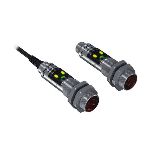 回帰反射型光電センサ - M18-3 - BANNER ENGINEERING CORP./バナーエンジニアリング - 柵タイプ / 直反射 / バックグラウンド抑制機能付