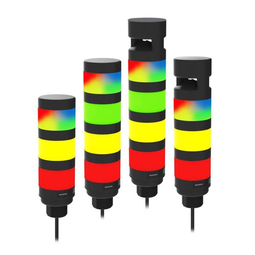 LED発光カラム - TL50 Pro Series - BANNER ENGINEERING CORP./バナーエンジニアリング - 3色 / 4色 / IP65