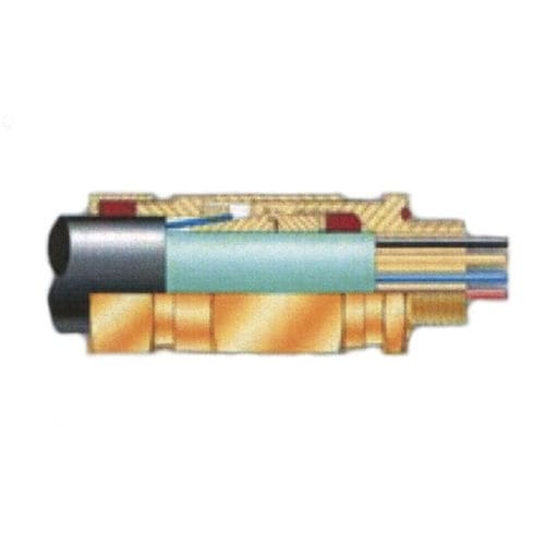 ステンレススチール製ケーブルグランド - PAP CR series - KROMA MEC SRL - 真ちゅう製 / IP68 / IP66