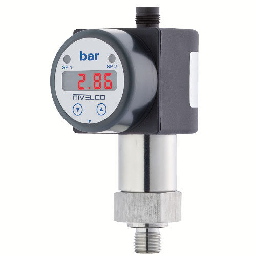 プログラム可能圧力スイッチ - NIPRESS DK - NIVELCO Process Control Co. - 相対 / フランジ取り付け / 液体用