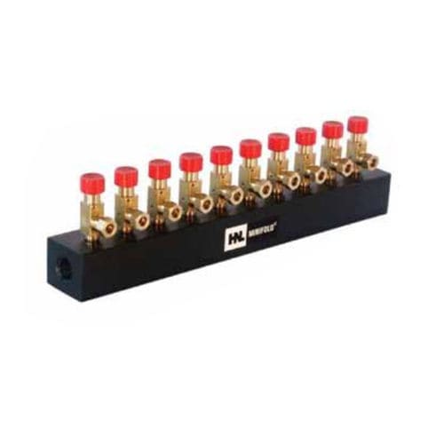 マルチチャンネルマニホールド - 900 series  - British Rototherm Co. Ltd - アルミニウム / 分配 / エアー用