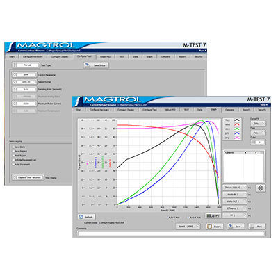 素材テスト用ソフトウェア - M-TEST 7 - MAGTROL - データ取り込み用 / モ－タ－用 / 動力計用