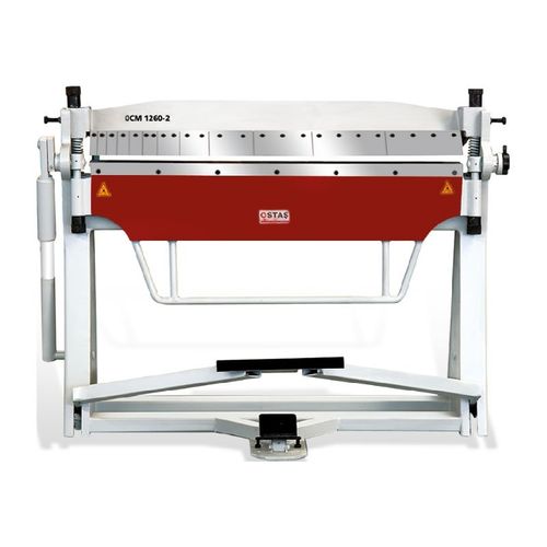 板金用折りたたみ機 - OCM - 1260-2 - OSTAS MACHINERY - 手動