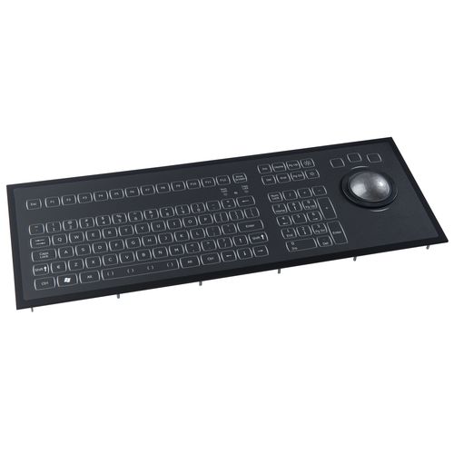 バックライト付きキーボード - KSMX106 series - NSI - パネル設置用 / メンブレン / 106キー