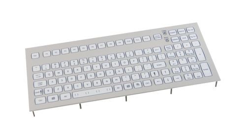パネル設置用キーボード - KST102 - NSI - メンブレン / 103キー / パネル操作用