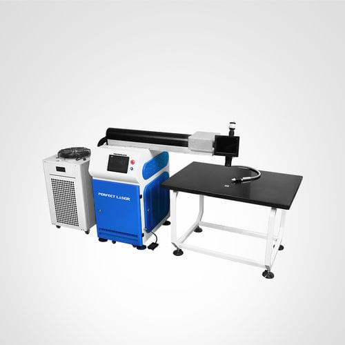 レーザー溶接機 - PE-W300II 500II - Perfect Laser Co., Ltd. (China) - ファイバーレーザー / 自動 / キャスター付き