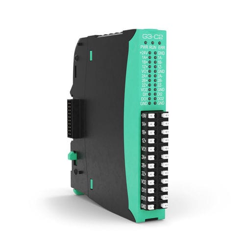 デジタル入力モジュール - G3-C2 - GEFRAN - EtherCAT / デジタル入力2 / 周波数