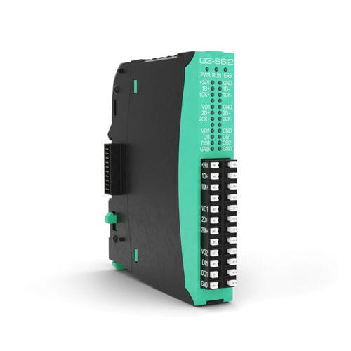 デジタル入力モジュール - G3-SSI2 - GEFRAN - EtherCAT / デジタル入力2 / DINレール