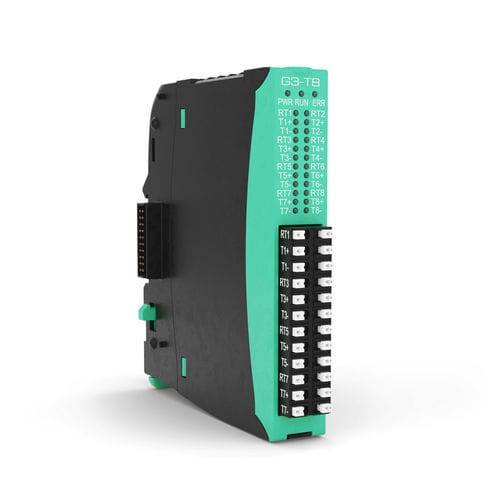 デジタル入力モジュール - G3-T8 - GEFRAN - EtherCAT / デジタル入力8 / 熱電対用