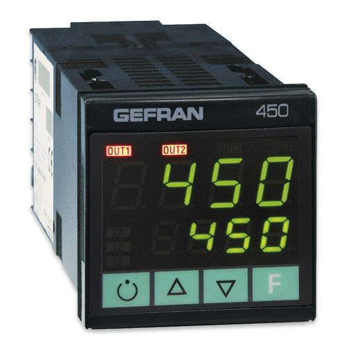 デジタル温度コントローラー - 450 - GEFRAN - PID / 単一ループ / IP65
