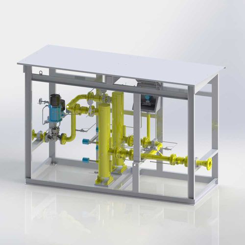 ガスタービン用ガスステーション - Kühme Armaturen GmbH - 手動