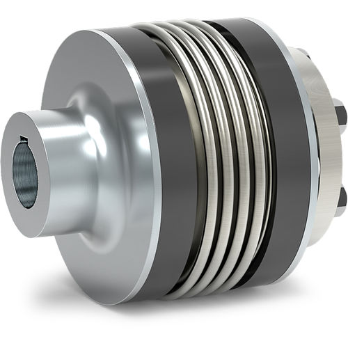 フレキシブル軸継手 - BK4 series - R + W Coupling Technology - ベローズ / 軸 / メタルベローズ