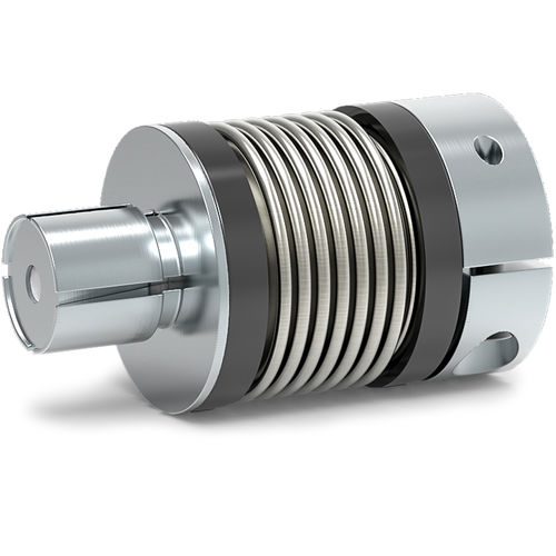 フレキシブル軸継手 - MK3 series - R + W Coupling Technology - ベローズ / 軸 / コンパクト