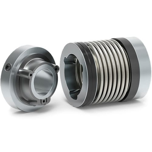 ベローズ軸継手 - MK4 series - R + W Coupling Technology - 軸 / メタルベローズ / 超小型