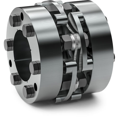 スプリング軸継手 - LP4 S series - R + W Coupling Technology - ディスク形 / 軸 / 締付けリング付き