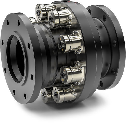 フレキシブル軸継手 - STF series - R + W Coupling Technology - コンパクト / フランジ取り付け