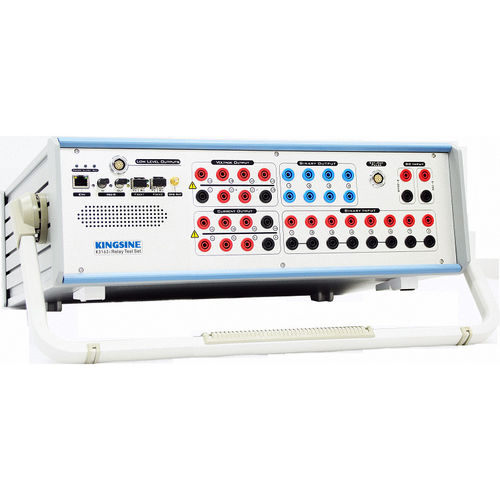 電気設備およびマシン用テスト システム - K3163i - Kingsine Electric Automation Co., Ltd. - 電気回路網用 / 三相リレー用 / 携帯型