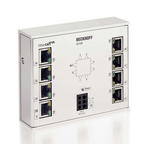 イーサネットポート増設システム - CU1128  - Beckhoff Automation
