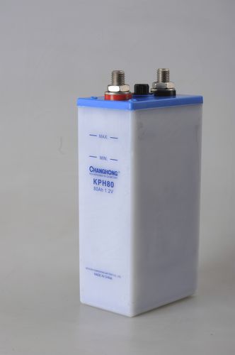 ニッケルカドミウムバッテリーシステム - KPH80 - SICHUAN CHANGHONG BATTERY CO., LTD. - ブロック / 無停電電源装置用 / TÜV