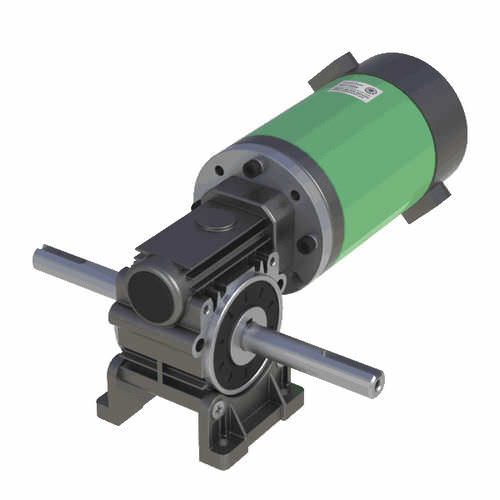 DCギアモーター - SM7152W - Smart Motor Devices - ウォーム / 直交軸