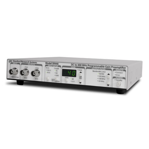 電圧前置増幅器 - SR446 - Stanford Research Systems - 差動 / 単線 / プログラマブルゲイ