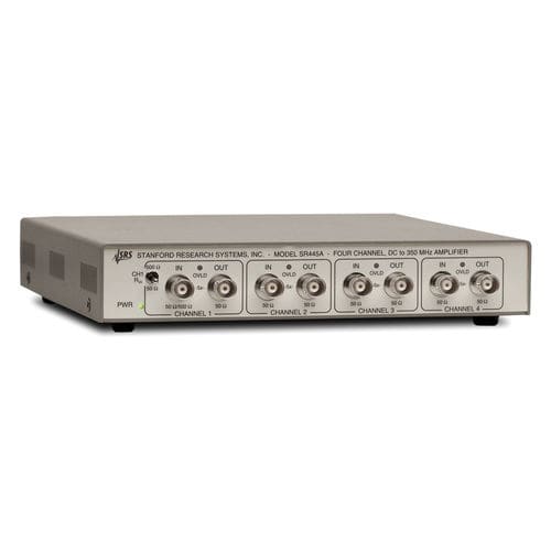 信号アンプ - SR445A - Stanford Research Systems - 幅広バンド式 / ラックマウント / 4 チャンネル式