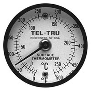 バイメタル温度計 - Tel-Tru Manufacturing - アナログ / ダイヤル / 表面取り付け用