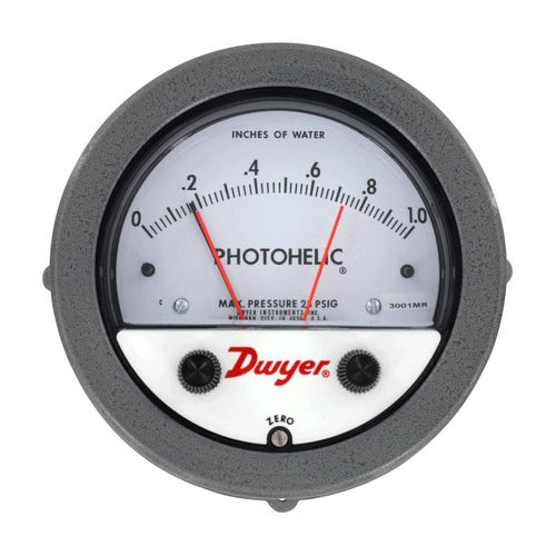 差圧計 - Photohelic® 3 series  - DWYER - アナログ / ねじ式 / NPT 1/8
